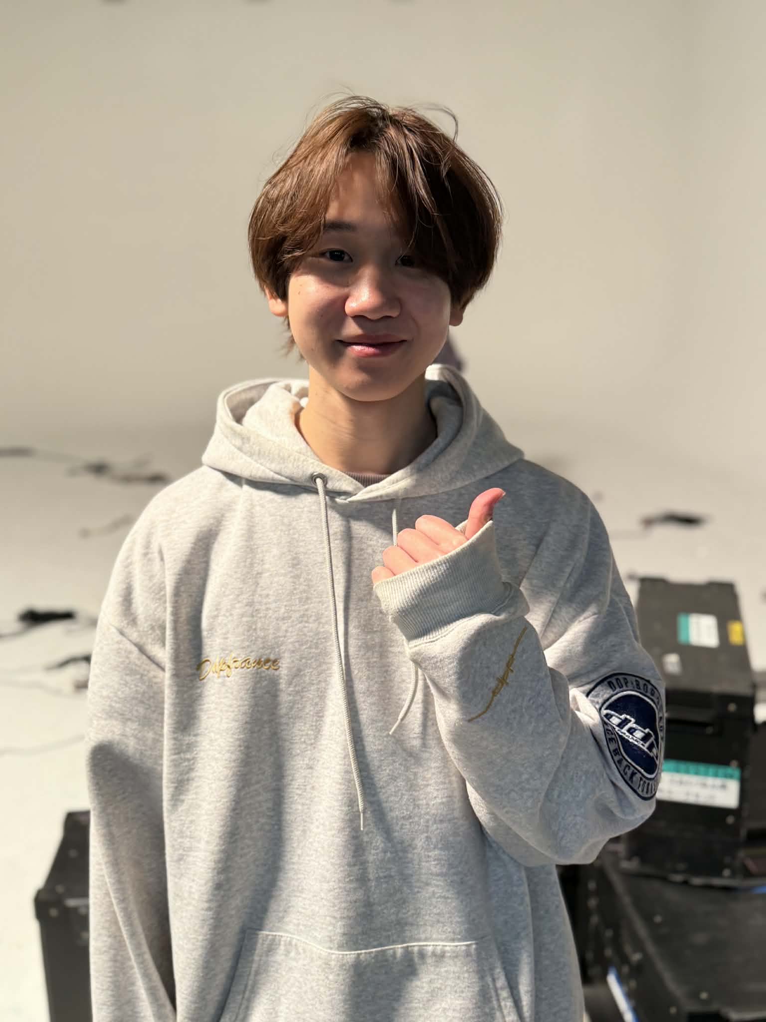現場でのトムさん