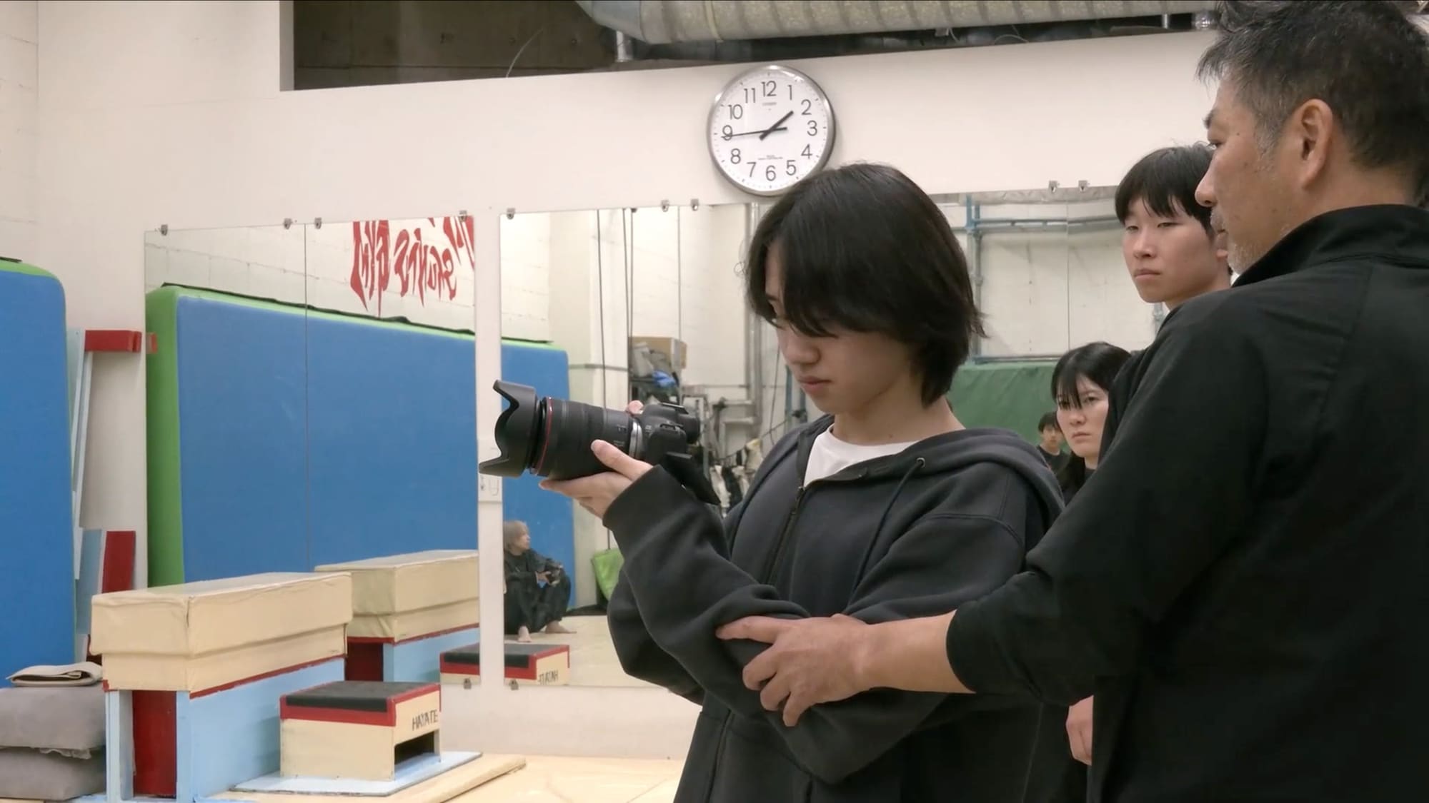 録音を担当するトムさん